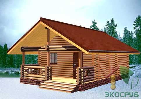 Проект деревянной бани, проект