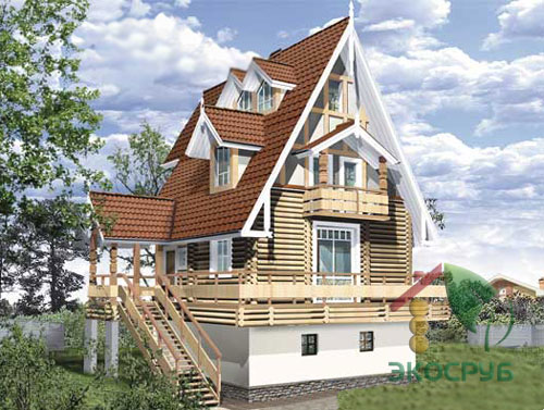 Проект деревянного дома, проект