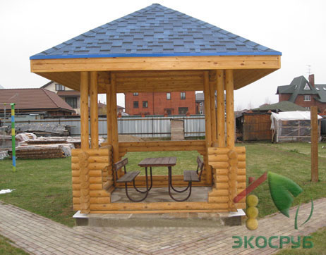 Альтанка загальною площею 6,7 м2