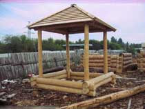 деревянная песочница