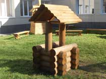 колодец из дерева